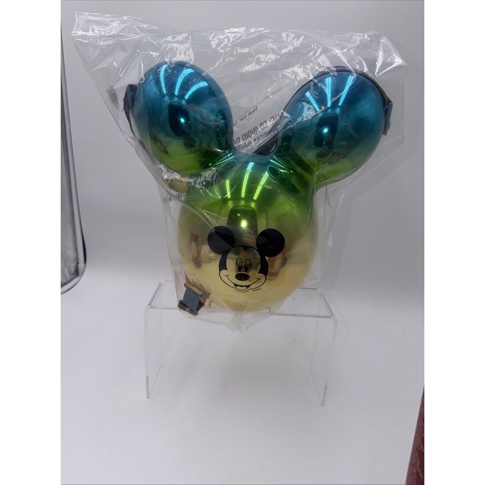 Disney Mickey Mouse Metallic Ombre Balloon Popcorn Bucket - NEW!!!!